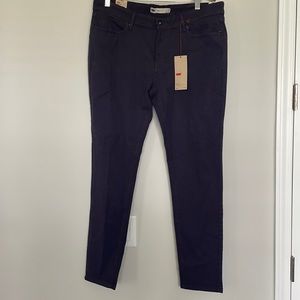 Levi’s Purple Denim Leggings Sz 33 NWT